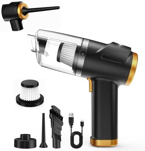 Handheld Vacuum, Small Car Vacuum, Cordless & Lightweight
