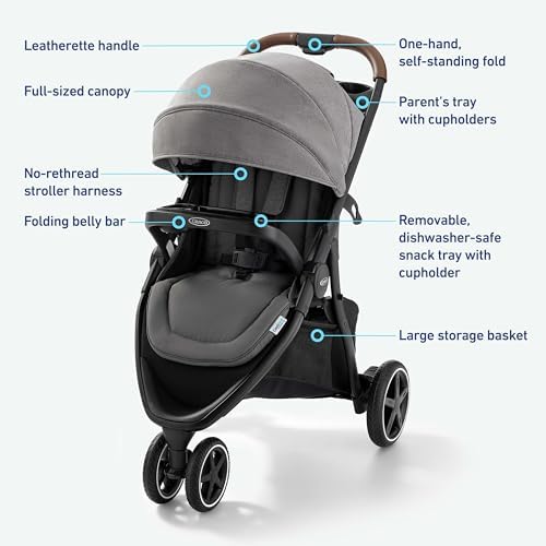Outpace LX All-Terrain Travel System (Stroller & Car Seat), Briggs