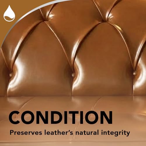 Leather Cleaner and Conditioner Wipes & Microfiber Towel Kit, Clean, Condition and Restores Leather Surfaces, UV Shield Prevent Cracking & Fading of Leather Furniture, Car Seats, Shoes & Purse