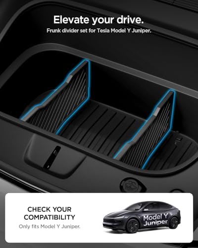 Front Trunk Divider for Model Y Juniper & Model Y L 2026/25 (2 Pack)