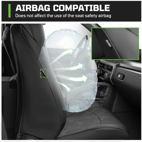 Seat Covers Full Set Fit for 2025-2026 6th Gen Toyota 4Runner, 7 Seats
