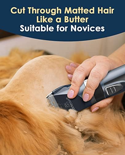 Quiet Cat Clippers for Matted Hair & Long Hair, Cat Shaver
