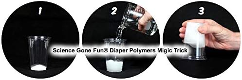 Super Absorbent Polymer (Sodium Polyacrylate), 5 lbs – Diaper Powder, STEM Science Kits, Liquid Spill Control, DIY Slush Gel and Sensory Play Kits