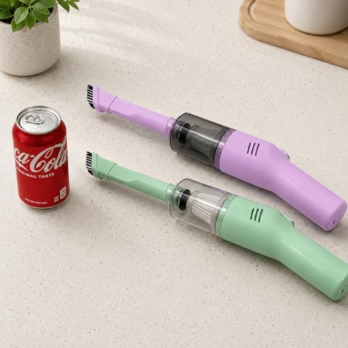 Mini Cordless Handheld Vacuum for Car, Sofa, Desk, Drawers & Crumbs, Mint