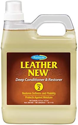 Leather New Easy-Polishing Glycerine Saddle & Leather Cleaner, 32 oz