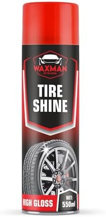 Tire Shine Spray – 18.6 fl oz, High-Gloss Hydrophobic Tire Dressing, Safe for All Vehicles