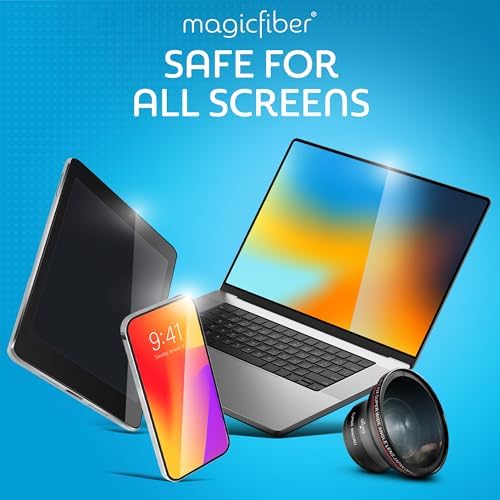 Microfiber Cleaning Cloth, Glasses Cleaner, Eyeglass Wipes, 13pk