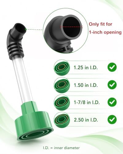AC Drain Line Cleaner, HVAC Condensate Drain Cleaner with Clear Tube