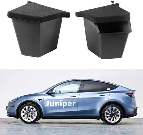 Rear Trunk Storage Bins with Lids for Tesla Model Y Juniper 2025–2026