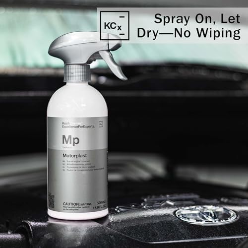 Motorplast - Naturally Shiny, Water-Displacing Engine Conserver; Restore Appearance; Elastic Protective Film Protects Power Units from Corrosion & Environmental Factors (500 milliliters)