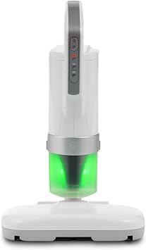 IRIS USA Handheld Corded Mattress Vacuum Cleaner, 6,500 BPM Agitator, 120V
