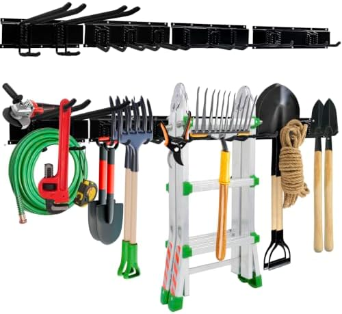 64" Garage Tool Organizer Wall Mount,Garden Tool Organizer Storage