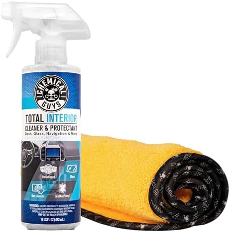 Total Interior Cleaner & Protectant Kit with Towel, 16 oz