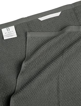 Bumble Kitchen Towels 6 Pack 100% Cotton Dish Towels - 16"x26" - Grey