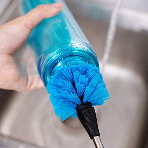 3-in-1 Water Bottle Brush and Straw Cleaning Set, Round Head