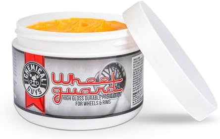 Wheel Guard & Rim Wax for All Wheel Finishes, Carnauba, 8 oz