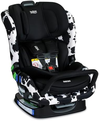 Britax Poplar S Convertible Car Seat, Slim 17” Design — Cowmooflage