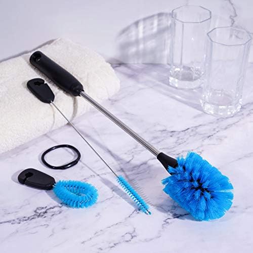 3-in-1 Water Bottle Brush and Straw Cleaning Set, Round Head