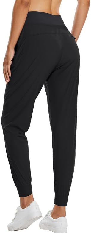 Women's Lightweight Hiking Pants with 5 Zippered Pockets