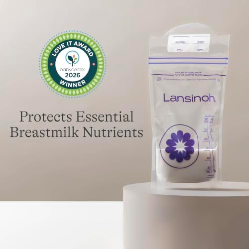 Breastmilk Storage Bags, 6 Ounce, 200 Count