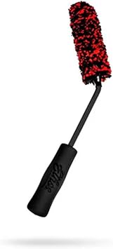 Ethos Wheel Brush for Car Detailing – Plush Rim Cleaner Brush, Car Cleaning Brush Kit, Soft Wheel Cleaner Brush, Rim Bru