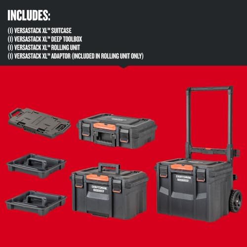 VERSASTACK XL Rolling Tower Tool Storage System, 4 piece (CMST60420)