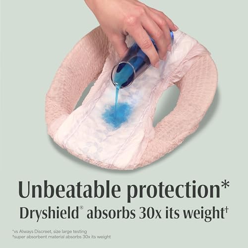Fresh Protection Adult Diapers for Women, Large, 72 Count