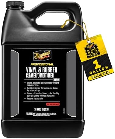 Professional M40 Vinyl & Rubber Cleaner & Conditioner, 1gal
