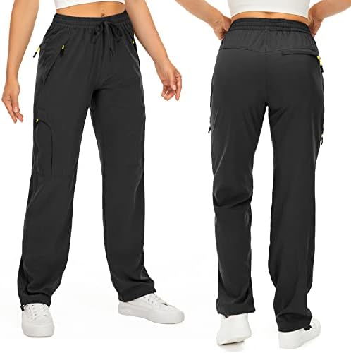 Women‘s Hiking Cargo Pants UPF 50 Quick Dry with Zipper Pockets