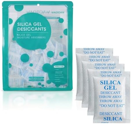 2g Silica Gel Desiccant Packets (500 Packs), Humidity Moisture Absorbers