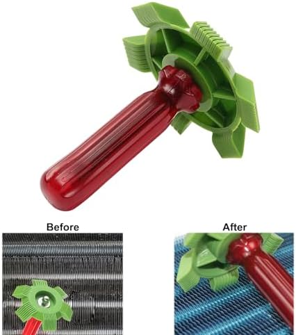 Air Conditioner Fin Cleaning Kit, HVAC Coil Cleaner Set AC Fin Comb Brush