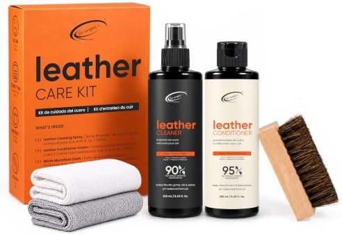 5in1 Leather Care Kit with Cleaner and Conditioner