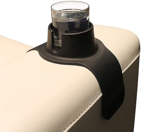 CouchCoaster® - Couch Armrest Cup Holder, Jet Black