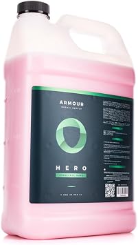 Armour Detail Supply - HERO Rinseless Car Wash - Eco-Friendly Alternative to Soap Car Washes, Safe on all Vehicles, Deep