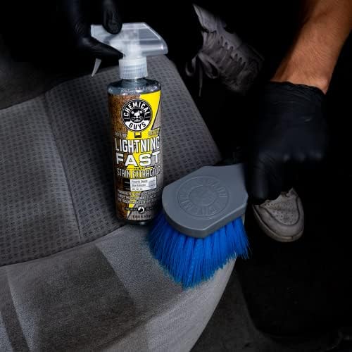 All Duty Brush Kit, ACCG09 Wheel Works Brush + ACCG02 Nice & Stiff Heavy Duty Carpet & Interior Brush + ACCG05 Big Blue Stiffy Heavy Duty Brush + ACCG08 Wheelie Exterior Surface Brush