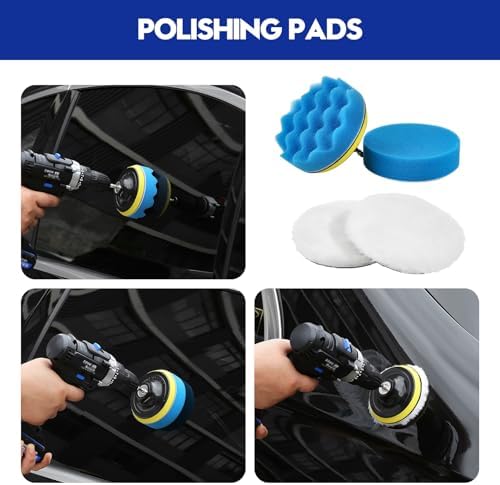 35Pcs Car Detailing Kit Detailing Brush Set Car Wash Cleaning Kit Blue