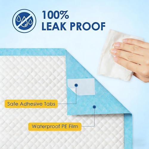 36"x36" Pee Pads for Dogs-100 Pack Super Absorbent XXXL Potty Pads for Dogs