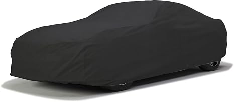 DaShield SoftTec Indoor Satin Car Cover for Chevy Chevrolet Chevelle SS 1969-1972 Elastic Flexible High-end Luxury Dust-