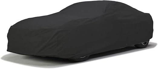 DaShield SoftTec Indoor Satin Car Cover for Chevy Chevrolet Chevelle SS 1969-1972 Elastic Flexible High-end Luxury Dust-