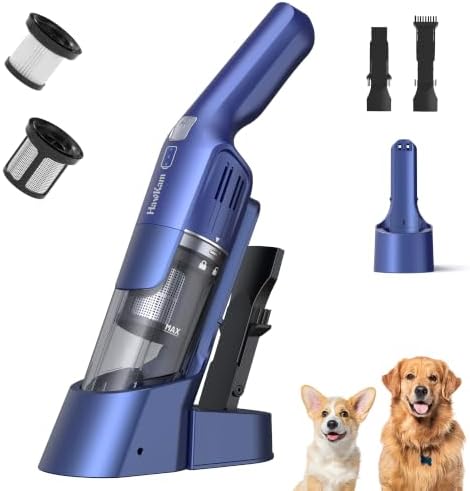 Hand Held Vacuum Cordless 24KPa, Lightweight for Pet Hair and Home