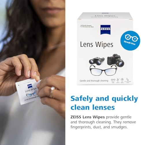 Pre-Moistened Lens Cleaning Wipes, 200 Count