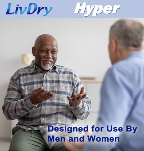High Absorbency Pad Insert for Incontinence Briefs and Adult Diaper Booster, Women and Men, Hyper 1600 (30 Count)