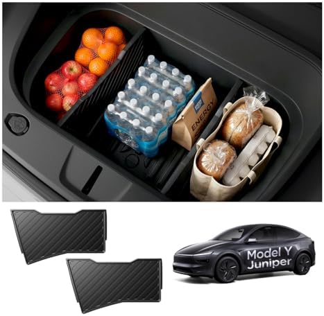 Front Trunk Divider for Model Y Juniper & Model Y L 2026/25 (2 Pack)