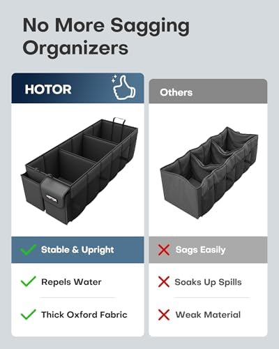Trunk Organizer, Sturdy Foldable with Cooler for Car, Sudan & SUV