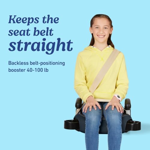 TurboBooster 2.0 Backless Booster Car Seat, Denton