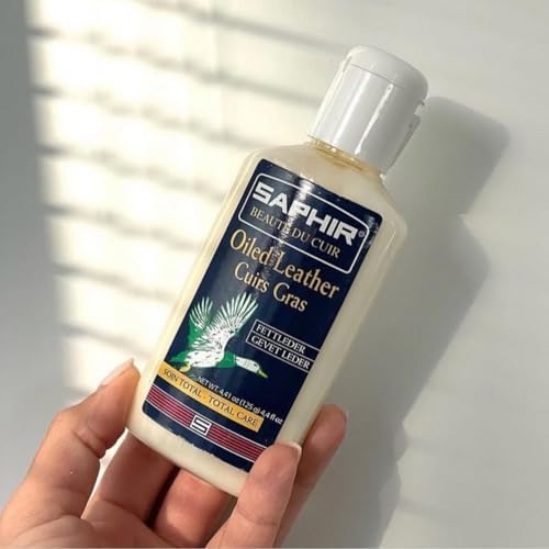 Beauté du Cuir Oiled Leather Cream 125 ml – Leather Conditioner for Chromexcel CXL Horween & Oiled Leathers, Boots, Shoes, Bags, Scratch Repair Balm - Neutral
