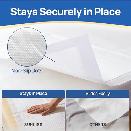 Disposable Bed Pads 23" x 36", Super Absorbent Pee Pads, 100 Count