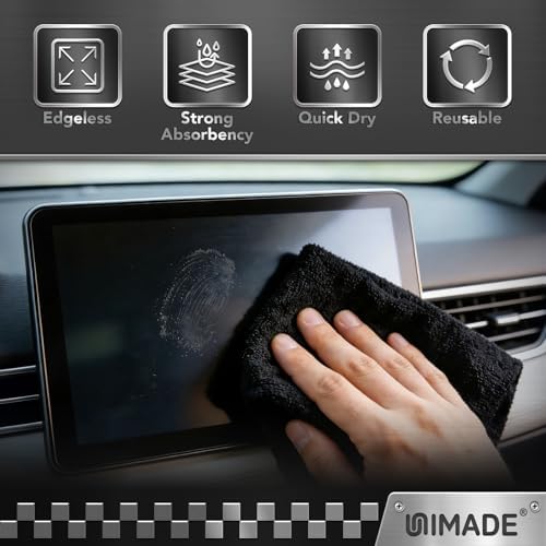 Microfiber Cleaning Cloth, 100 Pack Microfiber Towels for Cars