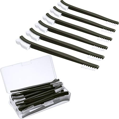 20 Packs Double-Ended Gun Cleaning Brushes 7 Inch, White