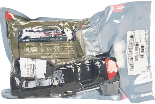 Individual Patrol Officer Kit IPOK (Gauze) NAR Compact First Aid with C-A-T Tourniquet, ETD, Gauze, Gloves (80-0167)